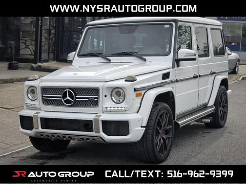 White 2017 Mercedes-Benz AMG G 65 4MATIC SUV