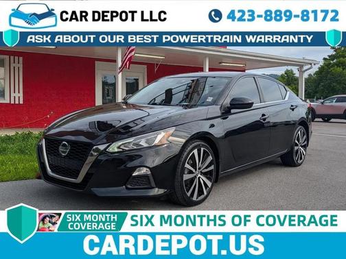 Super Black 2021 Nissan Altima SR Intelligent AWD