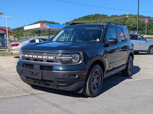 Alto Blue Metallic Tinted Clearcoat 2021 Ford Bronco Sport Big Bend