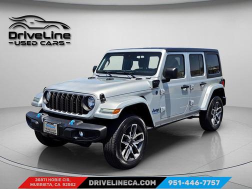 Silver Zynith Clearcoat 2024 Jeep Wrangler 4xe Sport S