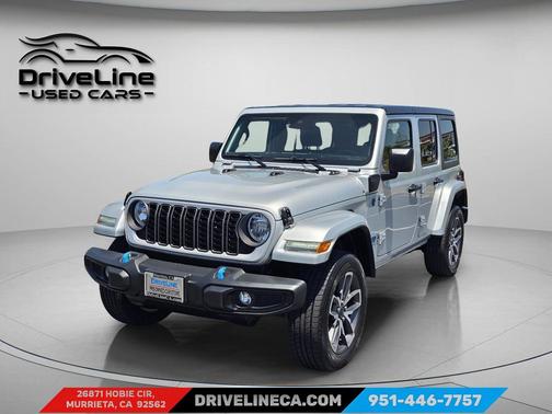 Silver Zynith Clearcoat 2024 Jeep Wrangler 4xe Sport S