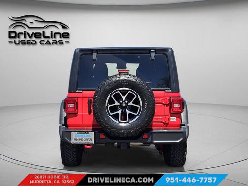 Firecracker Red Clearcoat 2024 Jeep Wrangler Rubicon