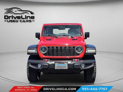 Firecracker Red Clearcoat 2024 Jeep Wrangler Rubicon
