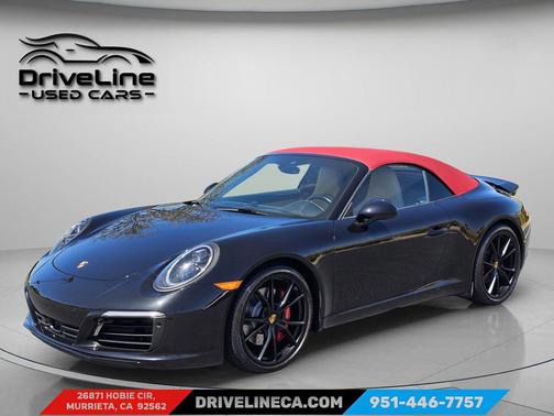 Jet Black Metallic 2018 Porsche 911 911 Carrera S