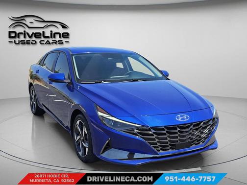 Intense Blue 2023 Hyundai ELANTRA HEV Limited