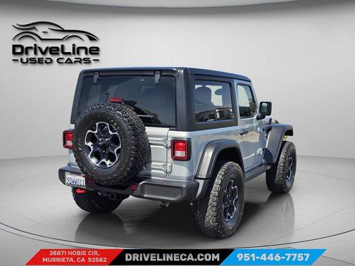 Silver Zynith Clearcoat 2023 Jeep Wrangler Rubicon