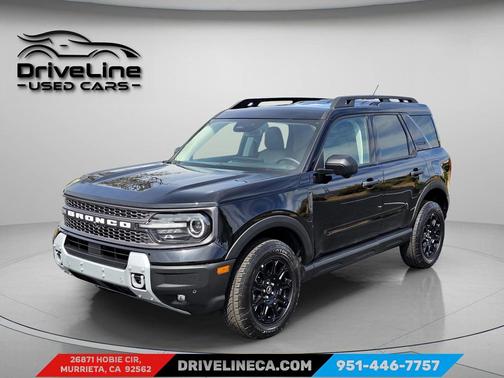 Shadow Black 2025 Ford Bronco Sport Badlands