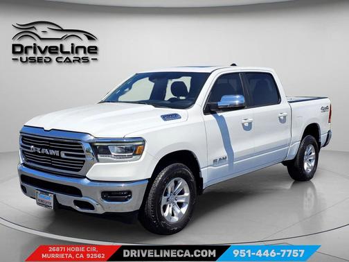 Bright White Clearcoat 2023 RAM 1500 Laramie