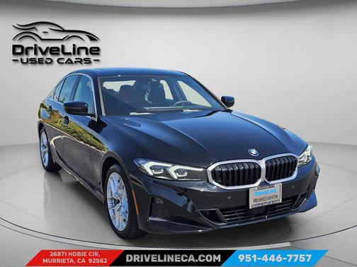 Jet Black 2026 BMW 330 NA