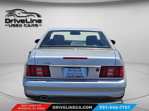 Brilliant Silver Metallic 2001 Mercedes-Benz SL-Class SL-Class