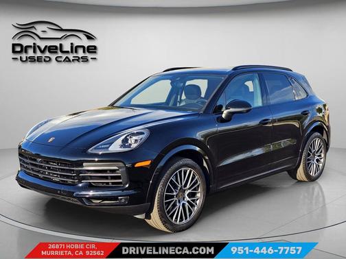 Black 2023 Porsche Cayenne Platinum Edition