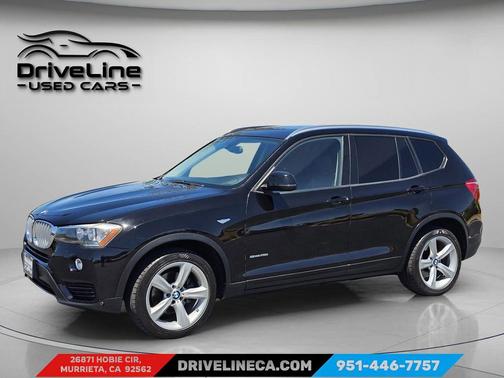 Jet Black 2017 BMW X3 sDrive28i