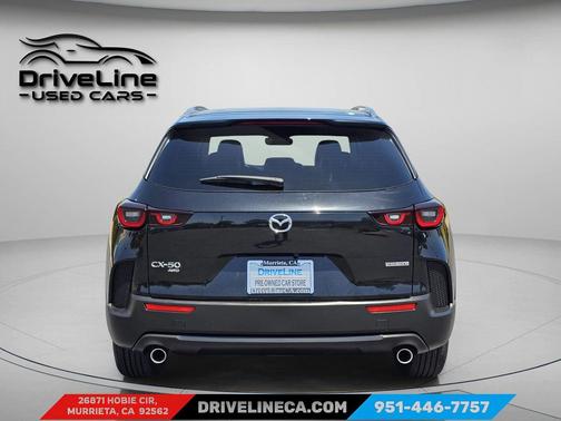 Jet Black Mica 2025 Mazda CX-50 2.5 S Preferred Package