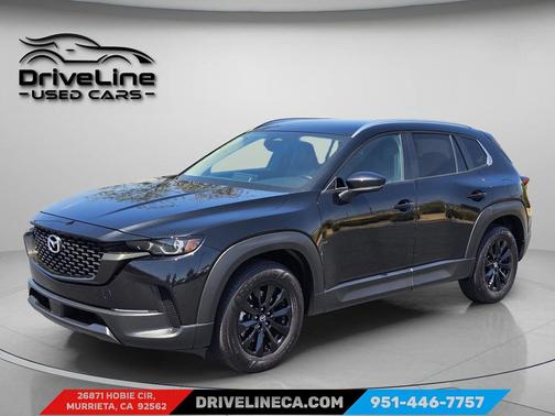 Jet Black Mica 2025 Mazda CX-50 2.5 S Preferred Package