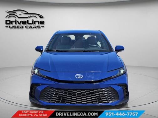 Reservoir Blue 2025 Toyota Camry SE