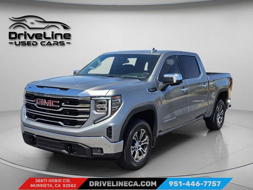 Sterling Metallic 2025 GMC Sierra 1500 SLT