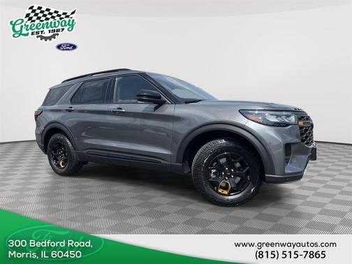 Carbonized Gray Metallic 2026 Ford Explorer Tremor