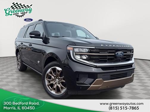 Agate Black Metallic 2026 Ford Expedition Max King Ranch