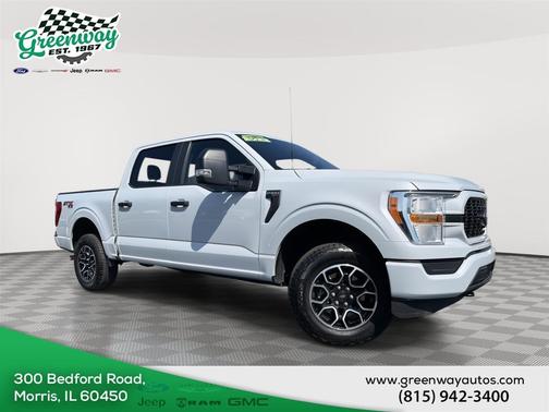 Space White Metallic 2022 Ford F-150 XL