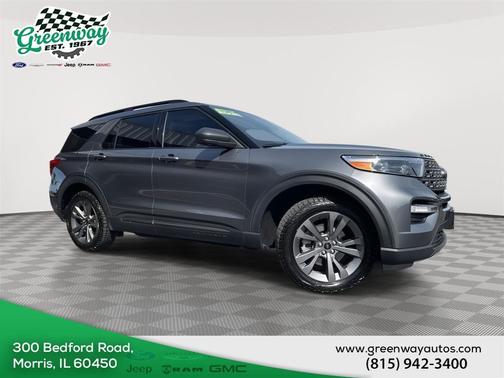 Carbonized Gray Metallic 2021 Ford Explorer XLT