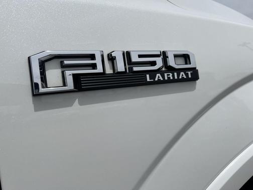 Star White Metallic Tri-Coat 2020 Ford F-150 Lariat
