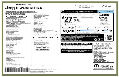 2023 Jeep Compass Limited