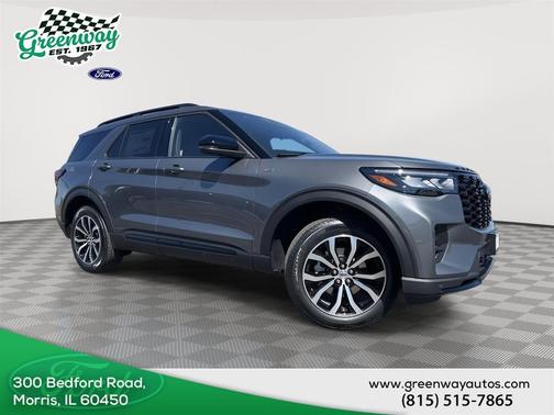 Carbonized Gray Metallic 2026 Ford Explorer ST-Line