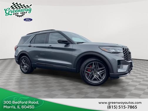 Carbonized Gray Metallic 2026 Ford Explorer ST