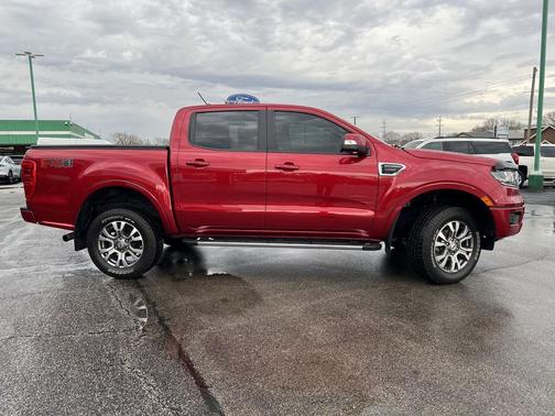 Rapid Red Metallic Tinted Clearcoat 2021 Ford Ranger LARIAT