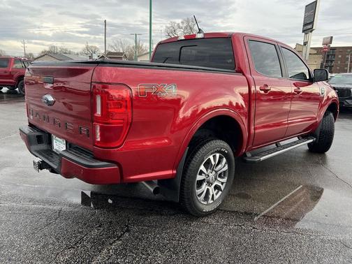 Rapid Red Metallic Tinted Clearcoat 2021 Ford Ranger LARIAT