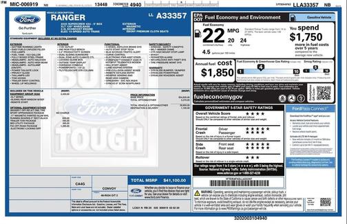 2020 Ford Ranger XLT