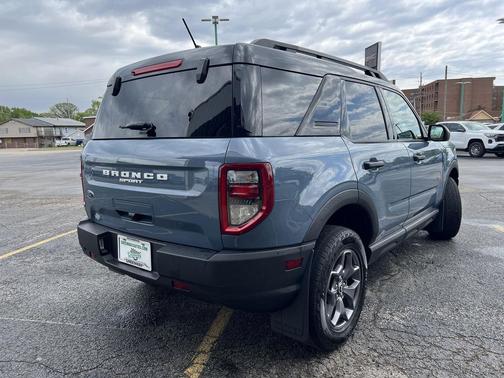 Azure Gray Metallic Tri-Coat 2024 Ford Bronco Sport Badlands