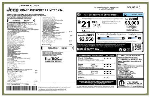 2024 Jeep Grand Cherokee L Limited