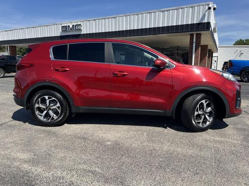 Hyper Red 2021 Kia Sportage LX