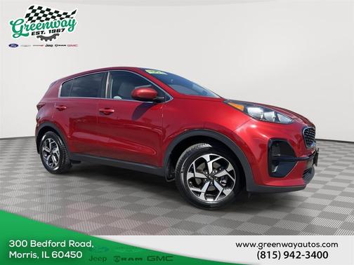 Hyper Red 2021 Kia Sportage LX