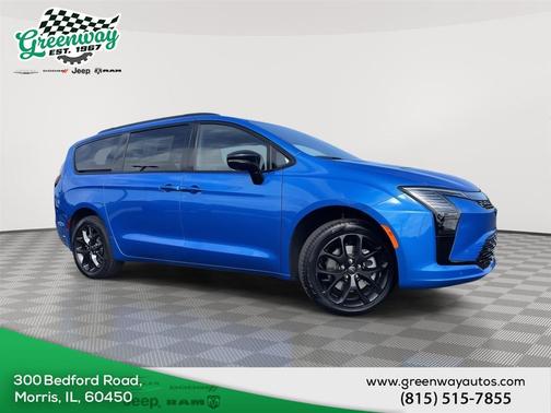 hydro blue pearlcoat 2027 Chrysler Pacifica Limited