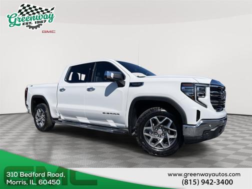 Summit White 2026 GMC Sierra 1500 SLT