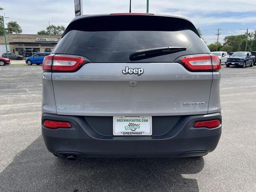 Billet Silver Metallic Clearcoat 2015 Jeep Cherokee Sport