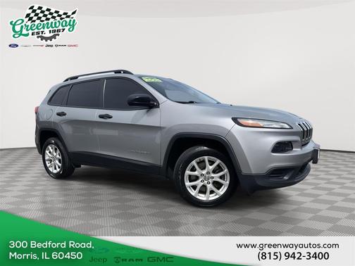 Billet Silver Metallic Clearcoat 2015 Jeep Cherokee Sport