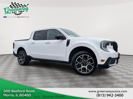 WHITE 2025 Ford Maverick Lariat