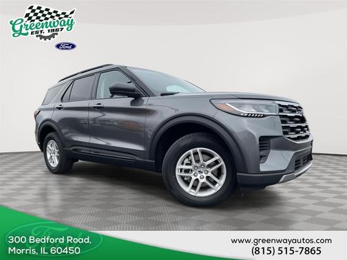 Carbonized Gray Metallic 2026 Ford Explorer Active