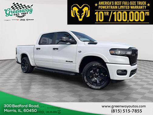 Bright White Clearcoat 2026 RAM 1500 Big Horn/Lone Star