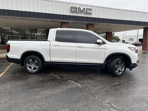 Platinum White Pearl 2023 Honda Ridgeline RTL-E
