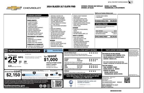 2024 Chevrolet Blazer 2LT