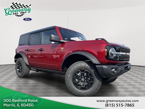 Ruby Red Metallic Tinted Clearcoat 2026 Ford Bronco Badlands