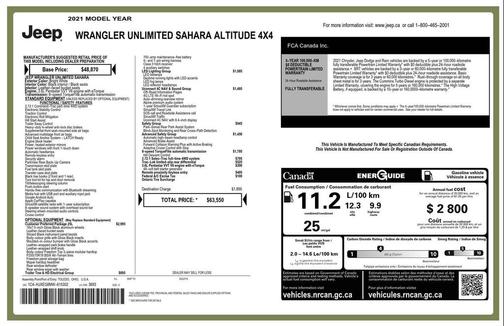 2021 Jeep Wrangler Unlimited Altitude