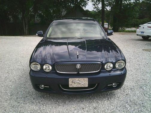 Blue 2008 Jaguar XJ Base