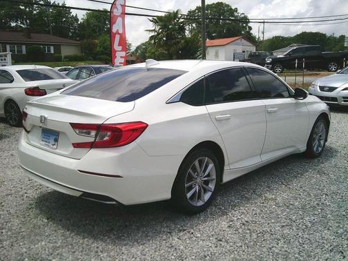 Platinum White Pearl 2021 Honda Accord LX 1.5T