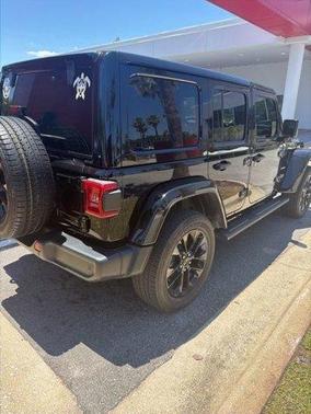 Black Clearcoat 2023 Jeep Wrangler 4xe Sahara