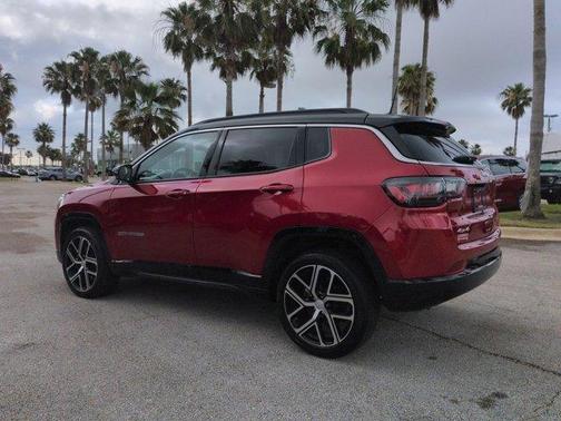 Red 2024 Jeep Compass Limited